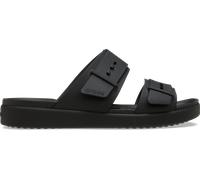 Crocs Women Sandal,Brooklyn Buckle Low,Black,8 UK Women