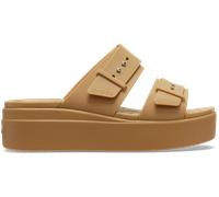 Crocs Women, Brooklyn Buckle Low Wedge, Umber, 5 UK Women