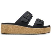 Crocs | Women | Brooklyn Cork Buckle | Sandals | Black | 5
