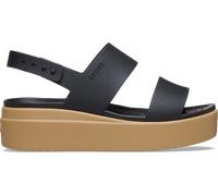 Crocs | Women | Brooklyn Low | Sandals | Black/Cashew | 8