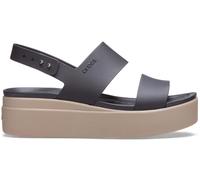 Crocs | Women | Brooklyn Low | Sandals | Black / Mushroom | 3