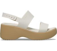 Crocs | Women | Brooklyn Sky | Sandals | Frappé/Cashew | 6