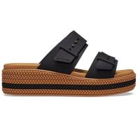Crocs Women Sandal,Brooklyn Woven Buckle,Black,5 UK Women