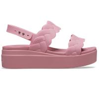 Crocs | Women | Brooklyn Woven Low | Sandals | Rosette | 9