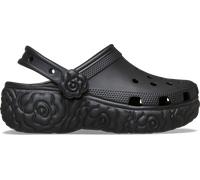 Crocs, Women, Classic Platform Bloom Clog, Black, 6 UK Women