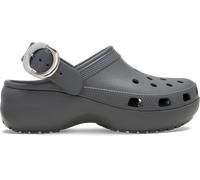 Crocs | Women | Classic Platform Dipped Buckle | Clogs | Carbon | 3
