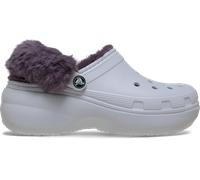 Crocs | Women | Classic Platform Fuzz Lined | Clogs | Frosted Grape | 7