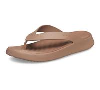 Crocs Women Getaway Flip Flops, Latte, 4 Women