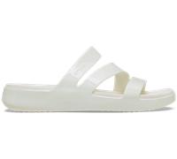 Crocs | Women | Getaway Patent Strappy | Slides | Chalk | 4
