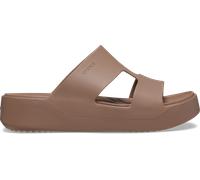 Crocs Women's Getaway Platform H-Strap, Latte, 8 UK Women