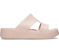 Crocs Mules / Casual Shoes Getaway Platform H-Strap in Beige 5