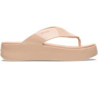 Crocs | Women | Getaway Platform Patent | Flips | Pink Caramel | 6