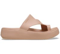 Crocs Women Sandal,Getaway Platform Toe Loop,Pink Caramel,6 UK Women