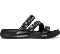 Crocs | Women | Getaway Strappy Gems | Sandals | Black | 6