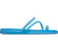 Crocs Women Sandal, Miami Frosted Toe Loop, Tinted Glass, 3 UK Women