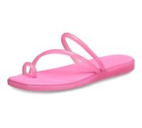 Crocs, Women, Miami Jelly Toe Loop Sandal, Pink Lemonade Jelly, 8 UK Women