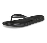 Crocs Women,Miami Matte Round Toe Flip, Black, 8 UK Women