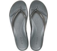 Crocs | Women | Miami Round Toe Jelly | Flips | Carbon Jelly | 6