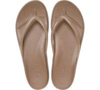 Crocs Women,Miami Jelly Round Toe Flip, Milk Chocolate Jelly, 4 UK Women