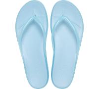 Crocs | Women | Miami Round Toe Jelly | Flips | Sky Blue Jelly | 3
