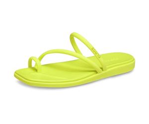 Crocs Women,Miami Toe Loop Sandal, Citrus, 4 UK Women