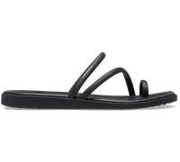 Crocs Miami Toe Loop Sandal Women's Black Sandals - UK 8 / EU 41-42 / US W10