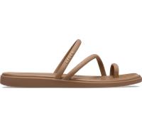 Crocs Women's Miami Toe Loop Sandal Flip-Flop, Milk Chocolate, 9 UK
