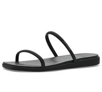 Crocs Women, Miami Two Strap Sandal, Black, 8 UK Women