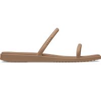 Crocs Women, Miami Two Strap Sandal, Milk Chocolate, 9 UK Women