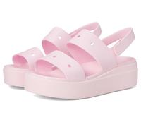 Crocs Women Sandal, Brooklyn 4U, Pink Milk, 5 UK Women