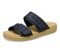 Crocs Women Sandal,Brooklyn Buckle Low,Black/Tan,4 UK Women