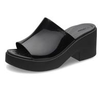 Crocs Women Sandal, Brooklyn Slide Heel, Black,Black, 3 UK Women
