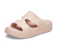 Crocs Women Sandal, Getaway Platform H-Strap, Quartz, 9 UK Women