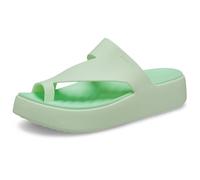Crocs Women Sandal, Getaway Platform Toe Loop, Jade Tint, 8 UK Women