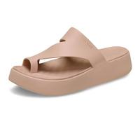 Crocs Women Sandal,Getaway Platform Toe Loop,Pink Caramel,5 UK Women