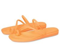 Crocs Women's Miami Frosted Toe Loop Sandal, Orangesicle, 6 UK