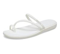 Crocs Women Sandal, Miami Toe Loop Sandal, Chalk, 4 UK Women