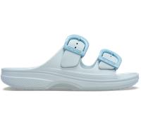 Crocs | Women | Saturday Enamel Buckle | Sandals | Vapor Ice | 7