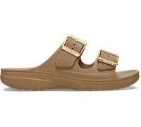 Crocs, Women, Saturday Metallic Buckle Sandal W, Sepia, 3 UK Women