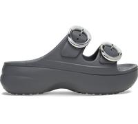 Crocs | Women | Saturday Platform Dipped Buckle | Sandals | Carbon | 9