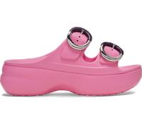 Crocs | Women | Saturday Platform Dipped Buckle | Sandals | Pink Lemonade | 5