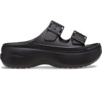 Crocs Women,Saturday Platform Sandal W, Black, 4 UK Women