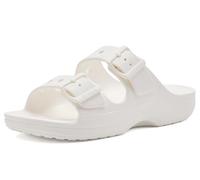 Crocs Women, Saturday Sandal, White, 4 UK Women
