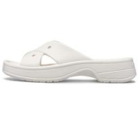 Crocs Women Slide,Classic Womens Cross Strap,Chalk,4 UK Women