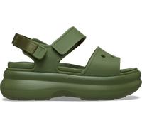 Crocs | Women | Soho Y-Strap | Sandals | Army Green | 2