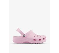 Crocs Womens Balleri Pink Classic Brand-embossed Rubber Clogs Eur 38/5 Uk Women