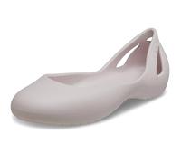Crocs Women's Ballet Shoes, Caddy Flat, Barely Pink, 6 UK