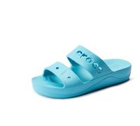 Crocs Women's Baya Platform Amazon Sandal Clog, Digital Aqua, 8 UK Men 9 UK Women