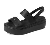 Crocs – Women's Wedge Brooklyn 4U – Black – UK 8