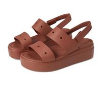 Crocs Women's Brooklyn 4u Low Wedges Sandal, Rust, 9 UK